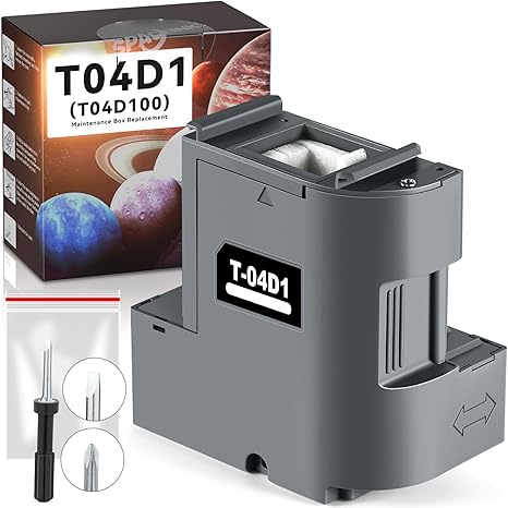 T04D1 Ink Maintenance Box for ET-15000 ET-3750 ET-3760 ET-4750 ET-4760 ET-3850 ET-4850 WF-2860 XP-5100 ET-3710 ET-5150 ET-3830 ST-M1000 ST-3000…