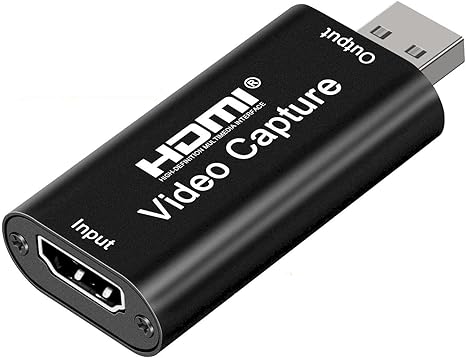 Audio Video Capture Cards 1080P Video Card USB 2.0 HDMI Capture Device - Record Card Support High Definition Acquisition/Game Live…